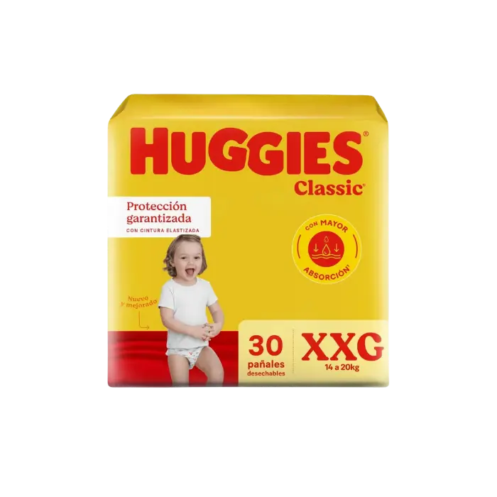 Pañales Huggies Classic