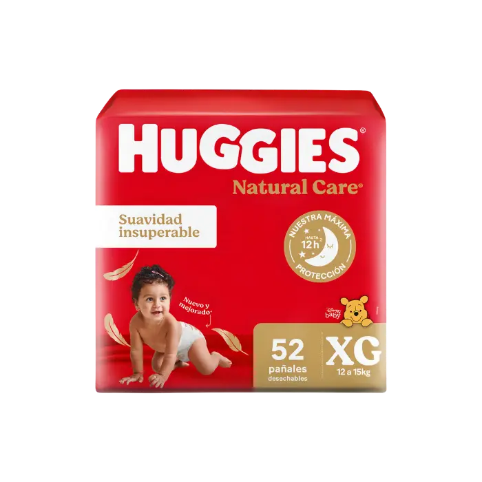 Pañales Huggies Natural Care
